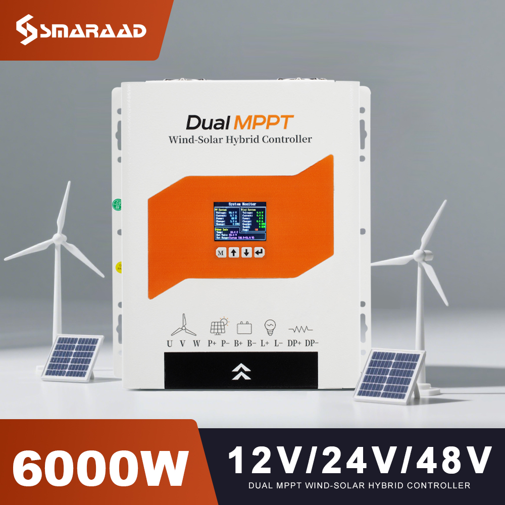 Wind Solar Hybrid Kit - Poland fast delivery 6KW Dual MPPT