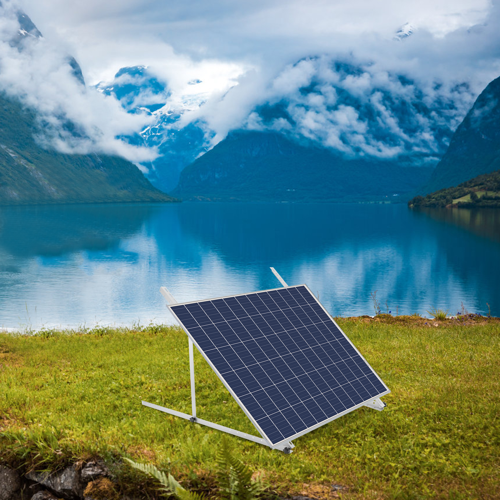 Solar Panel Tilt Mount - Adjustable 0-90° Solar Panel Mount Bracket