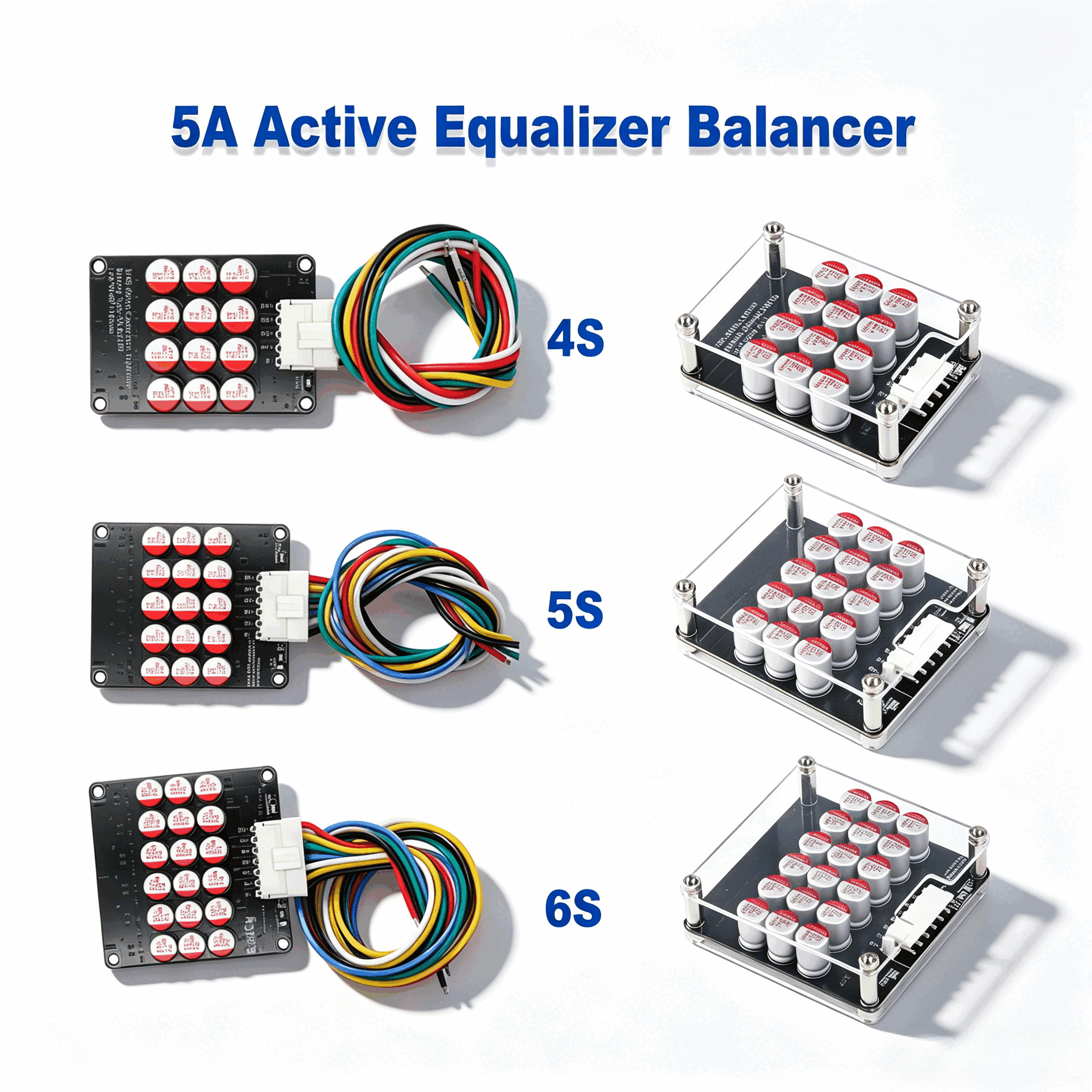Battery Equalizer Balancer - 1pcs 5A 4S Active Equalizer Balancer