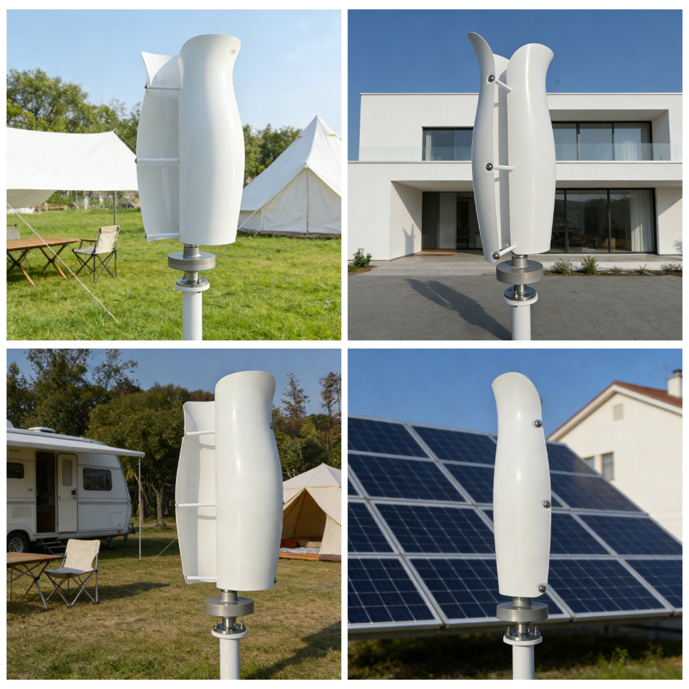 US Delivery 5000W Vertical Win – Wind Solar Hybrid Kit recenzja i cena
