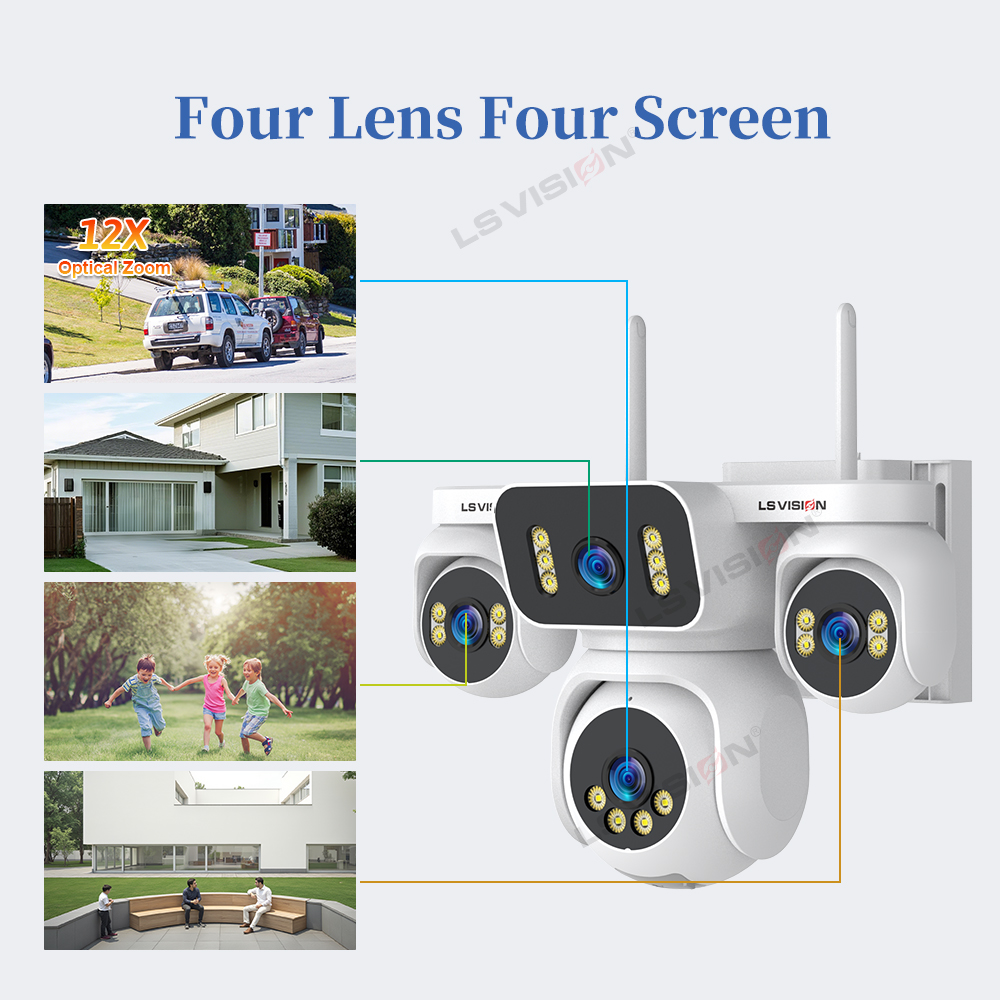 LS VISION 4 Screens AOV Solar  – Solar Panel Tilt Mount recenzja i cena