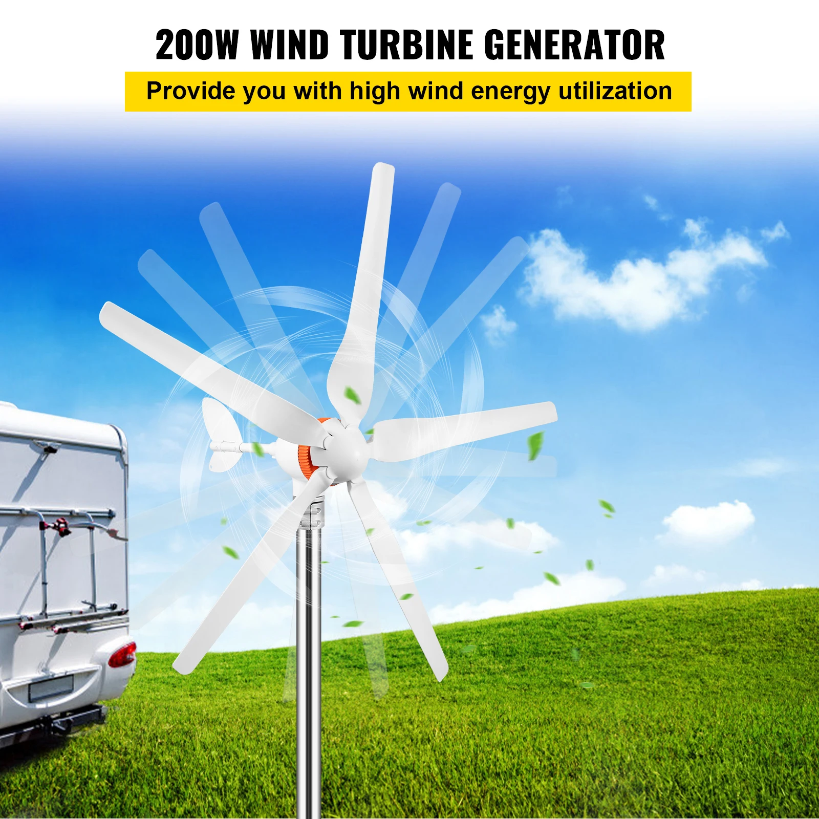 Small Wind Turbine Generator 3 – Renewable Energy Use recenzja i cena