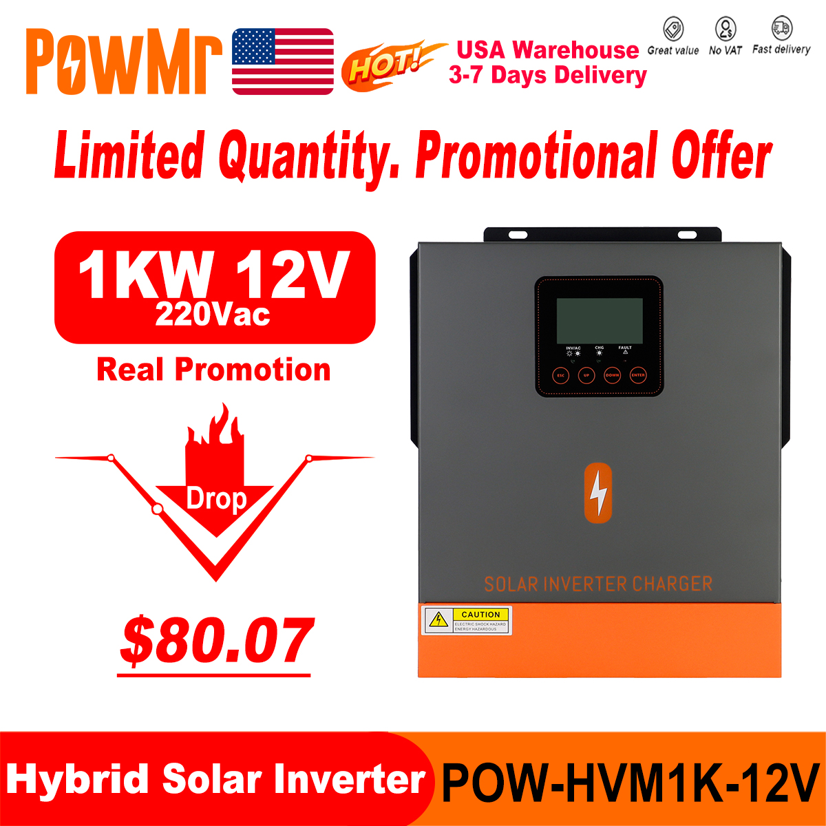 Clearance Sale 1KW Hybrid Sola – Mppt Charge Controller recenzja i cena