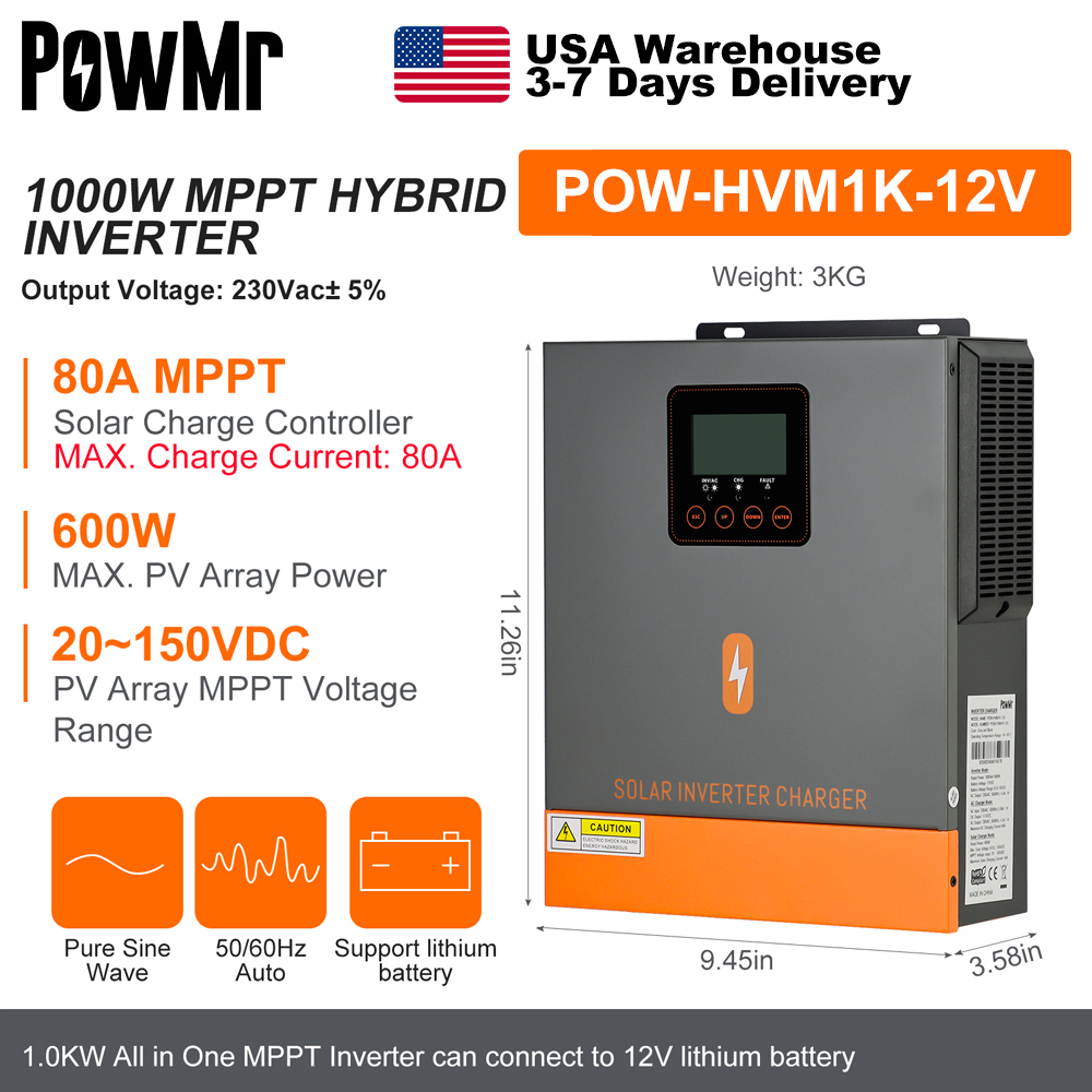 Clearance Sale 1KW Hybrid Sola – Mppt Charge Controller recenzja i cena