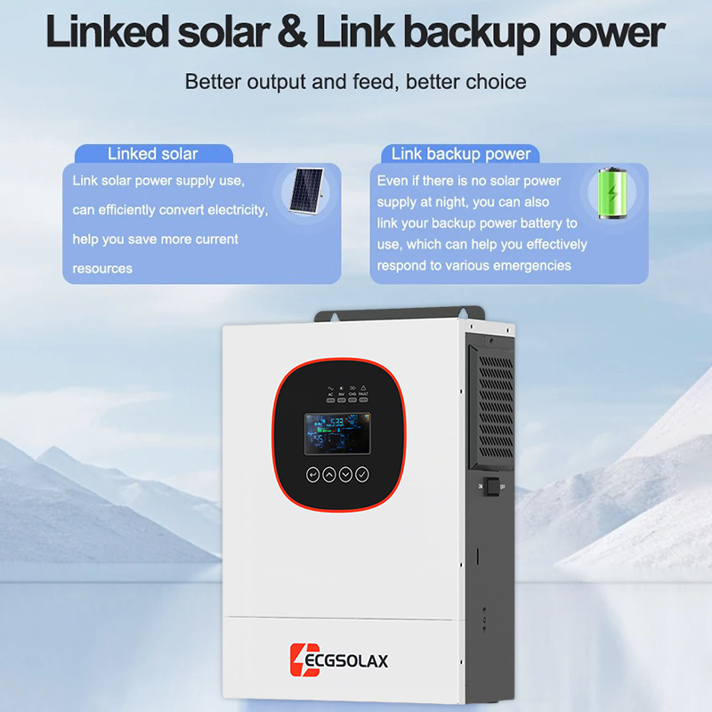 ECGSOLAX 1.2KW Solar Hybrid in – Mppt Charge Controller recenzja i cena