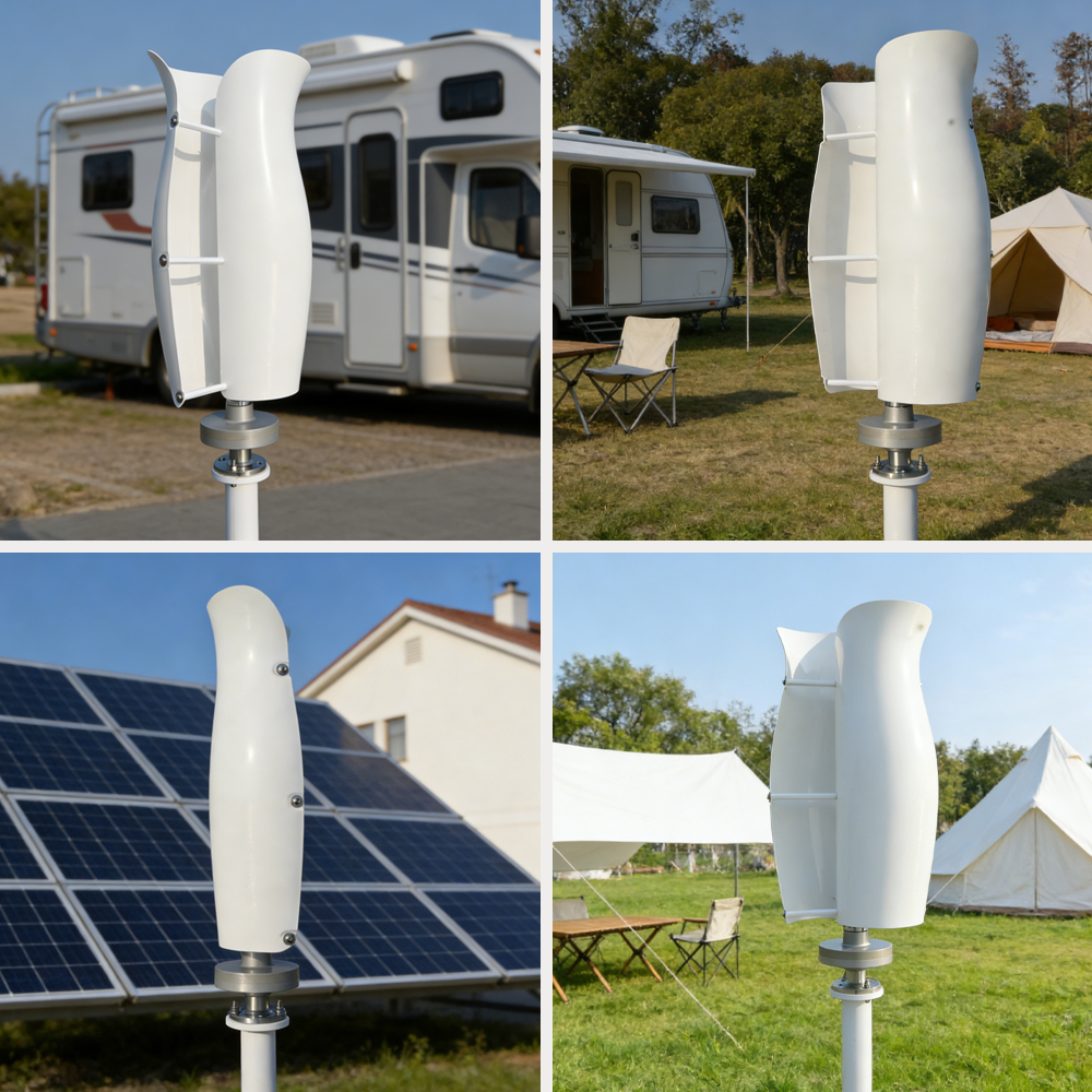 Silent Wind Turbine Generator  – Wind Solar Hybrid Kit recenzja i cena