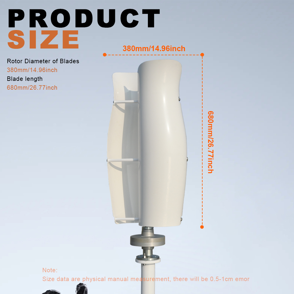 Silent Wind Turbine Generator  – Wind Solar Hybrid Kit recenzja i cena