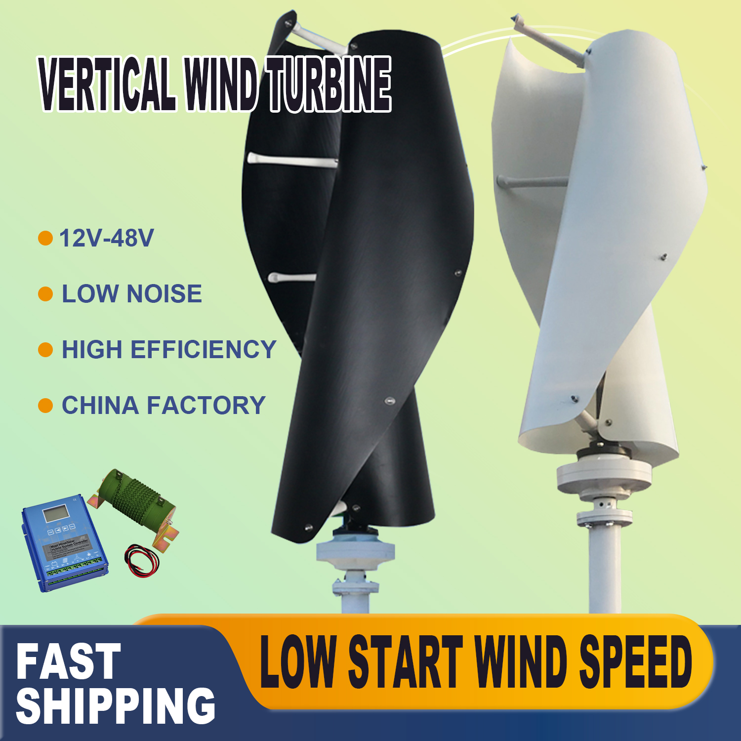 Free Energy 20000W 12V 24V 48V – Wind Solar Hybrid Kit recenzja i cena
