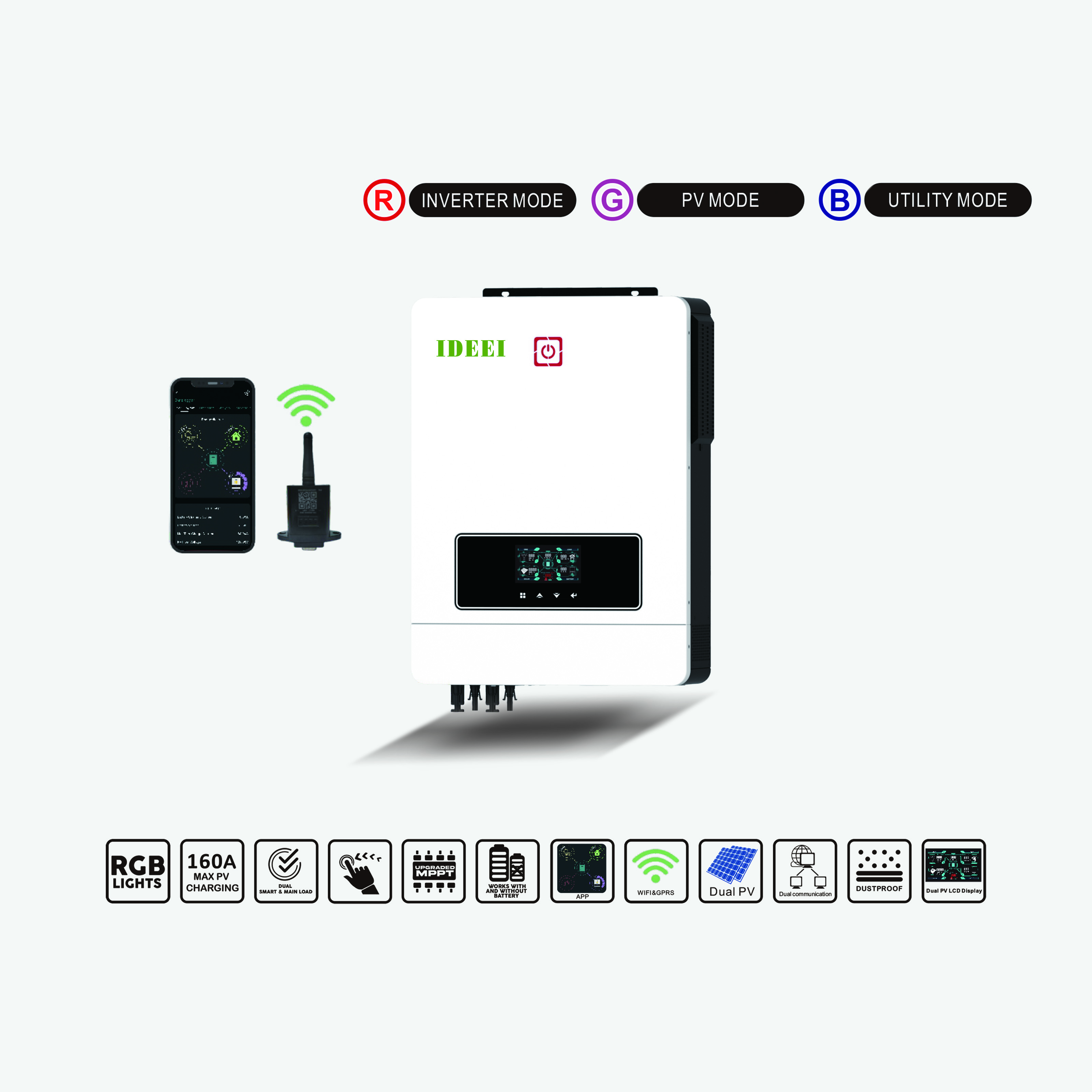 Dual Output off Grid Hybrid So – Hybrid Solar Inverter recenzja i cena