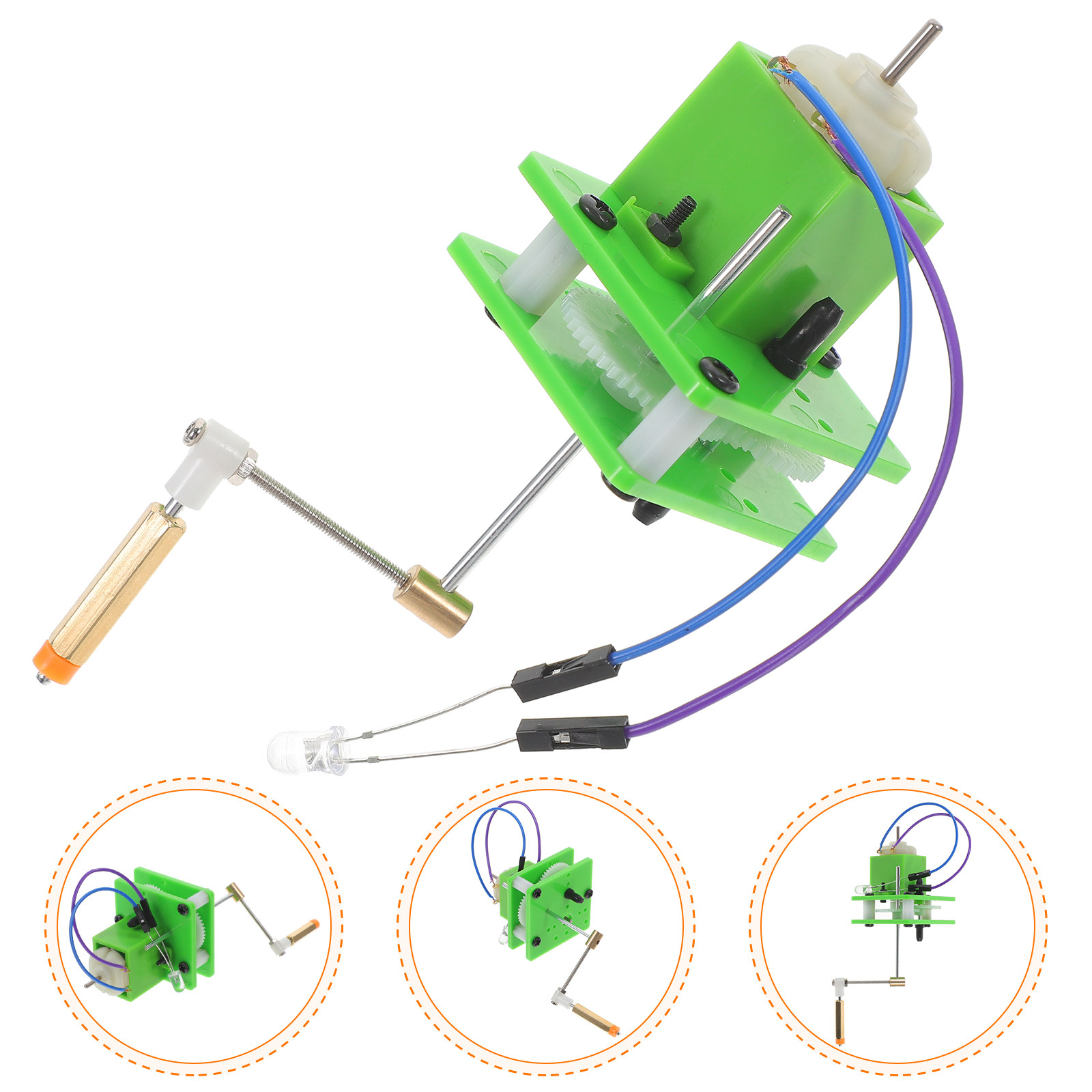Hand-Cranked Generator DIY Sci – Renewable Energy Resources recenzja i cena