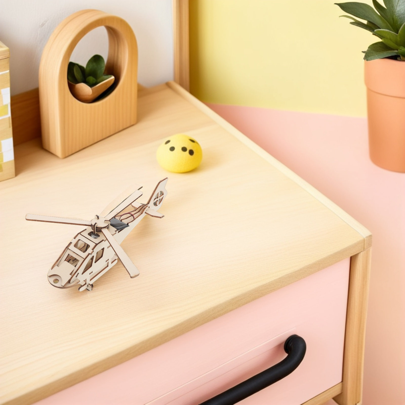 1Set Solar Powered Wooden Heli – Renewable Energy Kit recenzja i cena