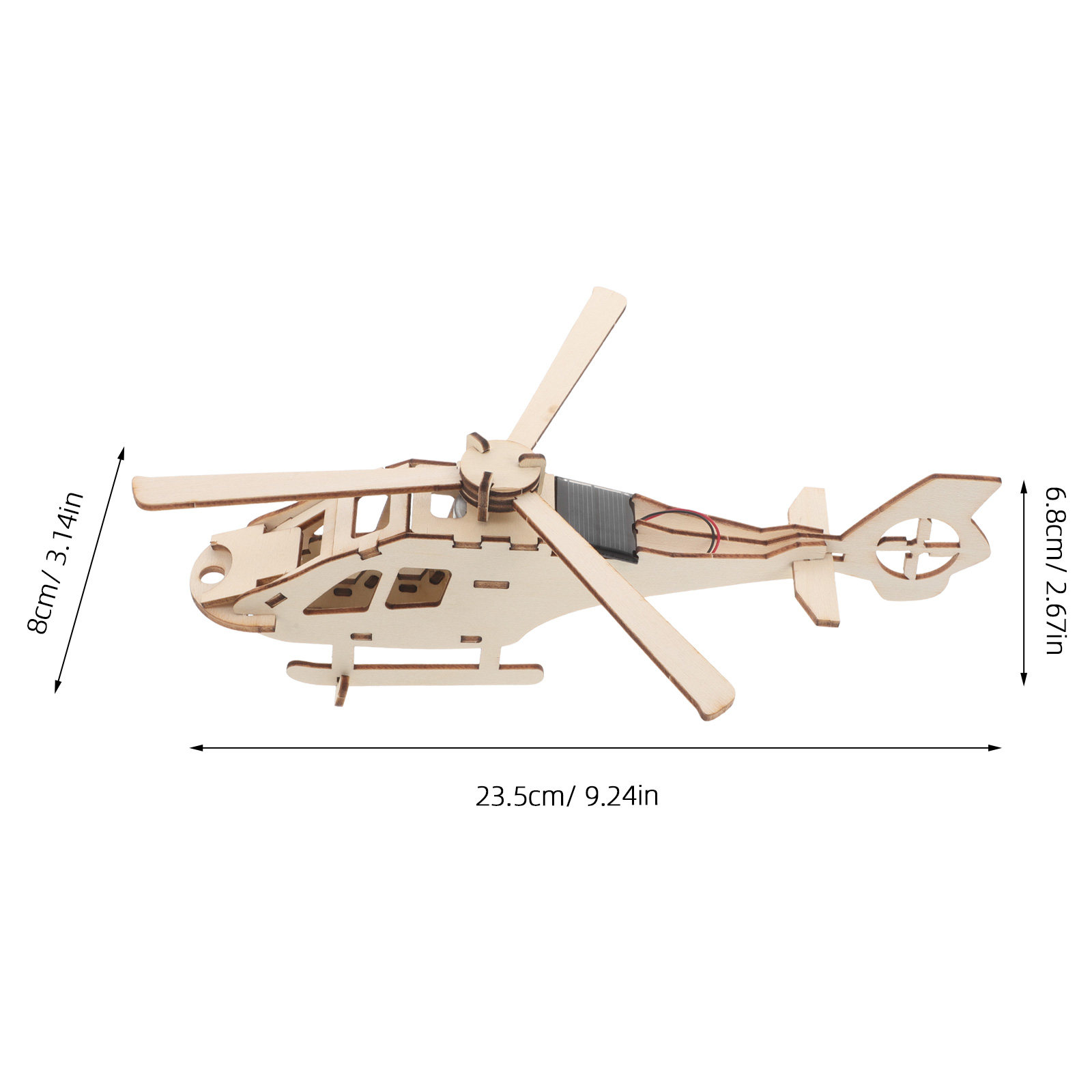 1Set Solar Powered Wooden Heli – Renewable Energy Kit recenzja i cena