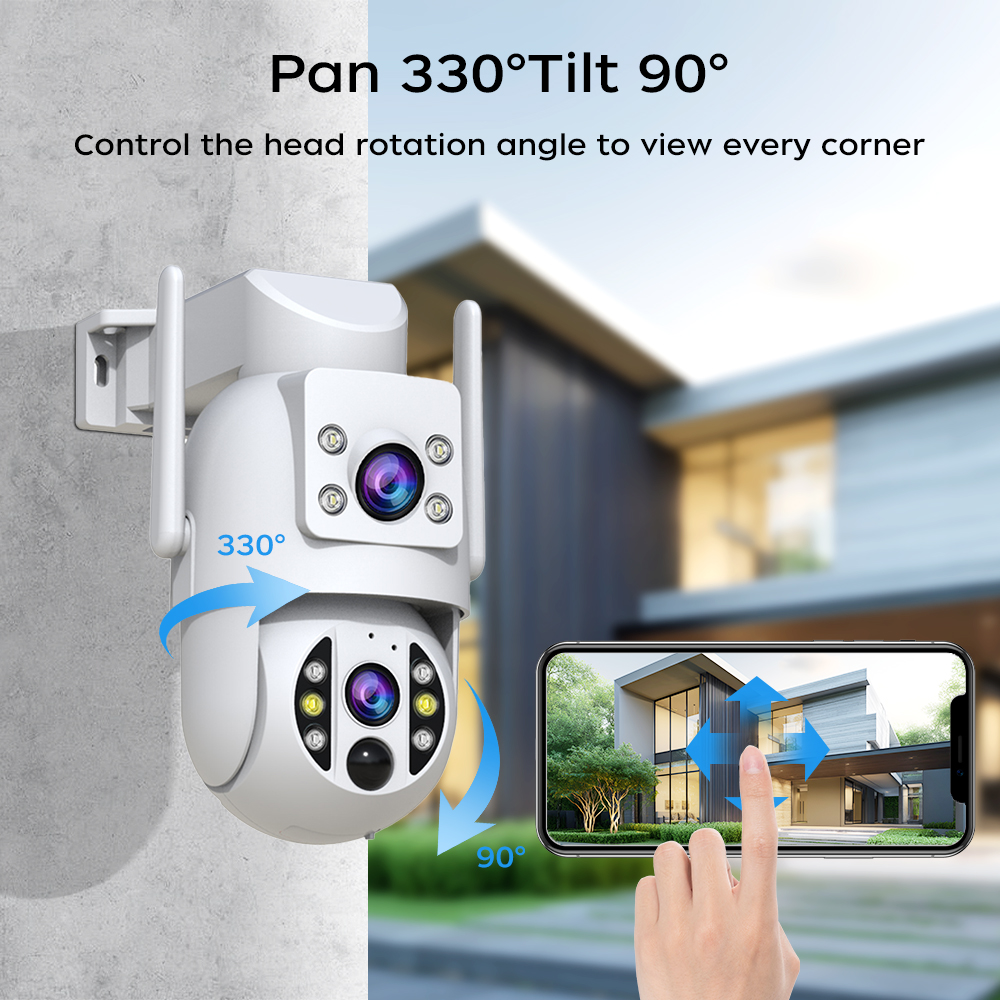 JOOAN 8MP 4K WiFi Solar Camera – Solar Panel Tilt Mount recenzja i cena