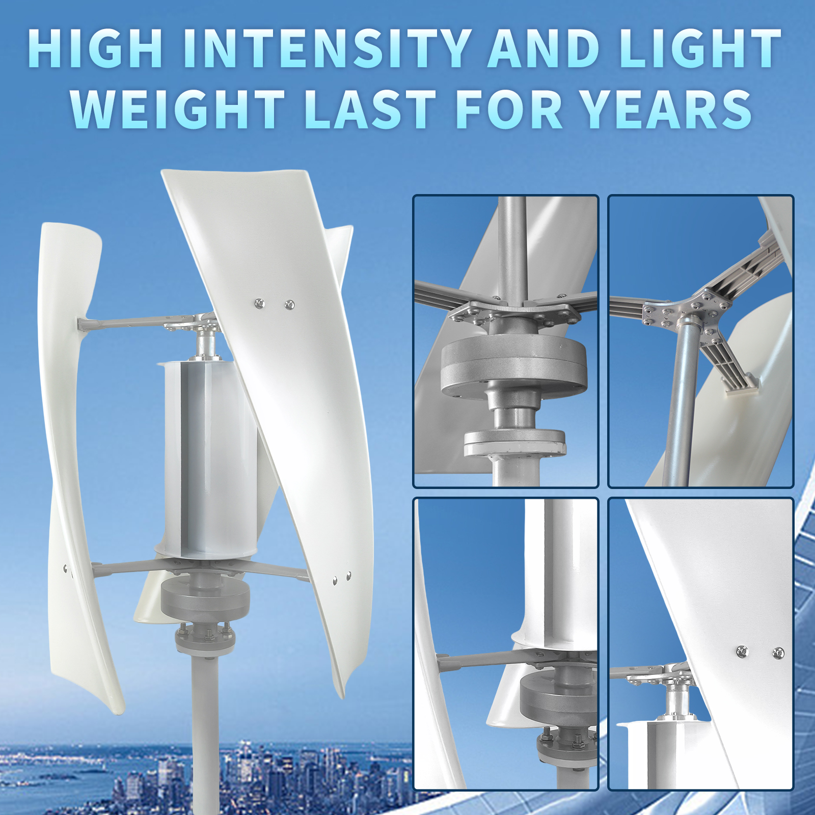 3000W High Efficiency Wind Tur – Wind Solar Hybrid Kit recenzja i cena