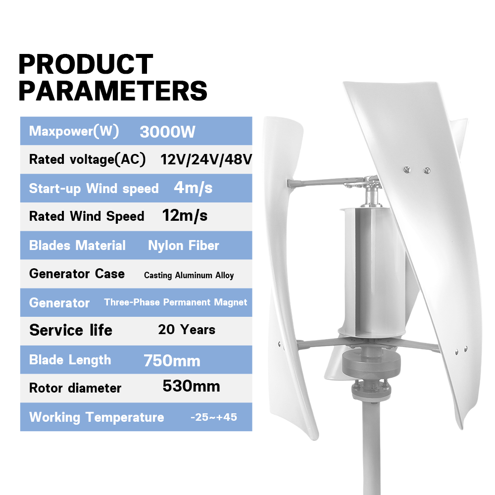 3000W High Efficiency Wind Tur – Wind Solar Hybrid Kit recenzja i cena