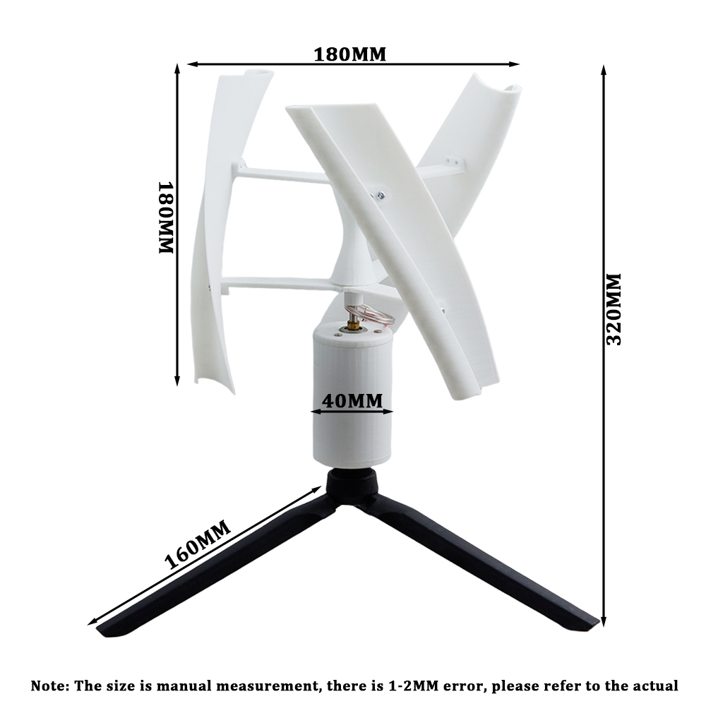 Vertical Axis Brushless DC Gen – Renewable Energy Kit recenzja i cena