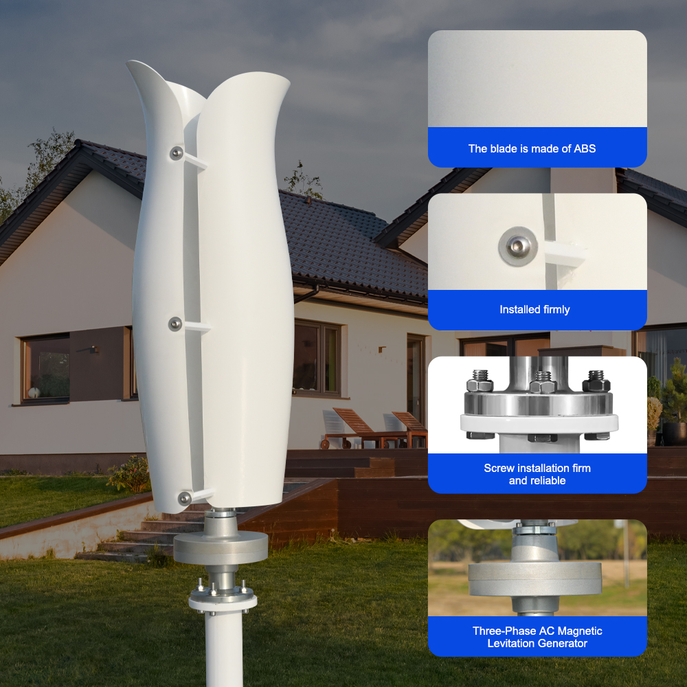 SMARAAD 3KW 5KW Vertical Wind  – Wind Solar Hybrid Kit recenzja i cena