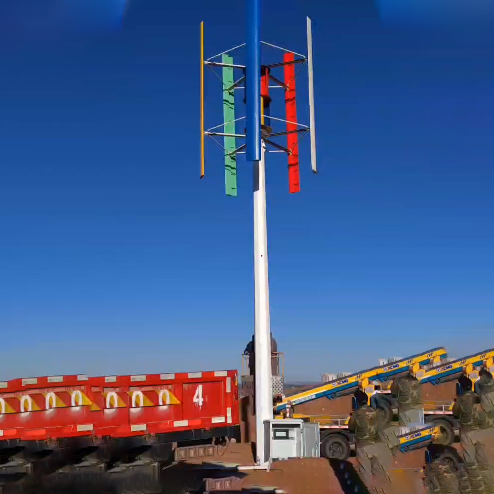 80KW Vertical Wind Turbine Win – Wind Solar Hybrid Kit recenzja i cena