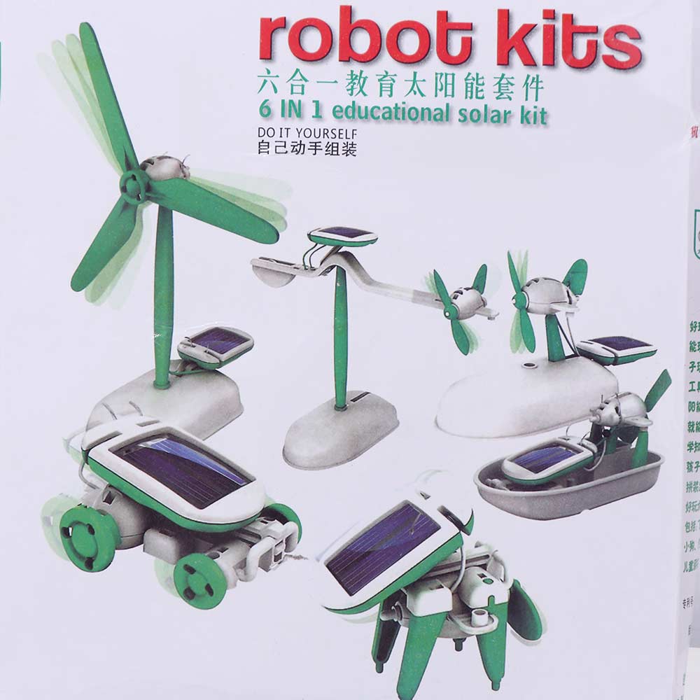 6-In-1 Solar Power Robot Plane – Renewable Energy Lab recenzja i cena