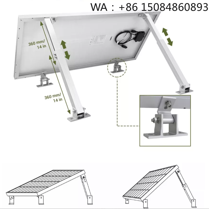 Adjustable Triangle PV Mount B – Solar Panel Tilt Mount recenzja i cena