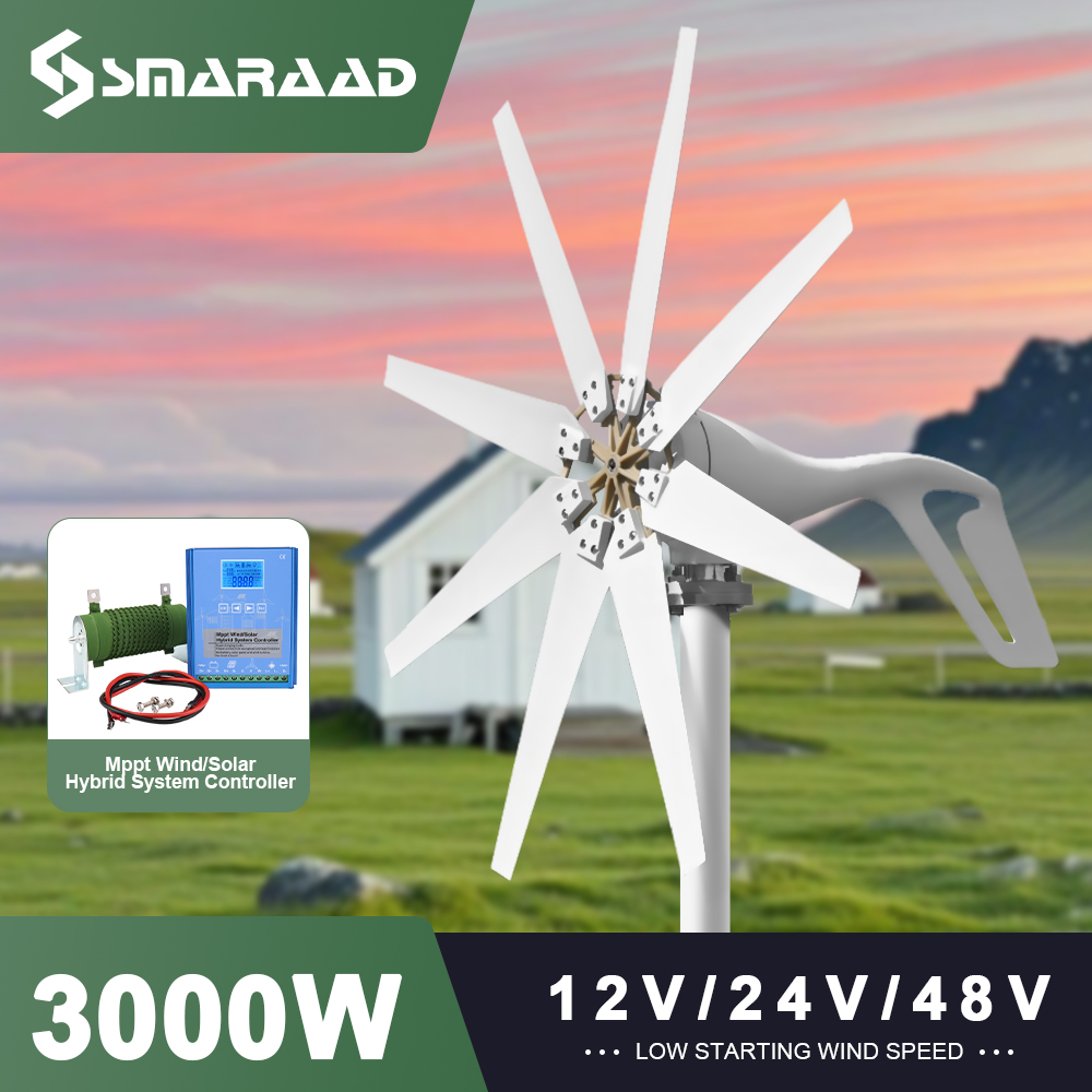 EU United States Delivery 3000 – Wind Solar Hybrid Kit recenzja i cena