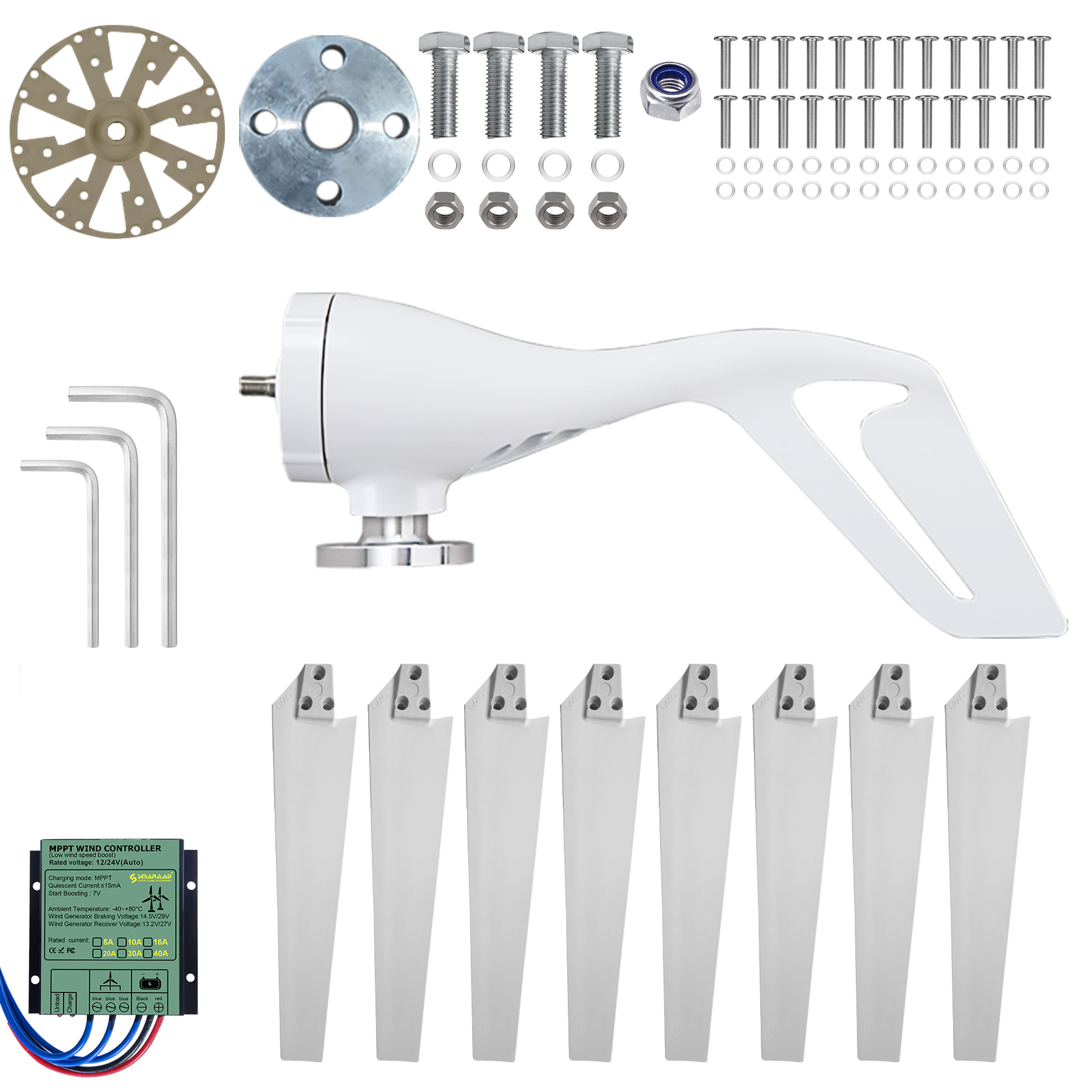EU United States Delivery 3000 – Wind Solar Hybrid Kit recenzja i cena