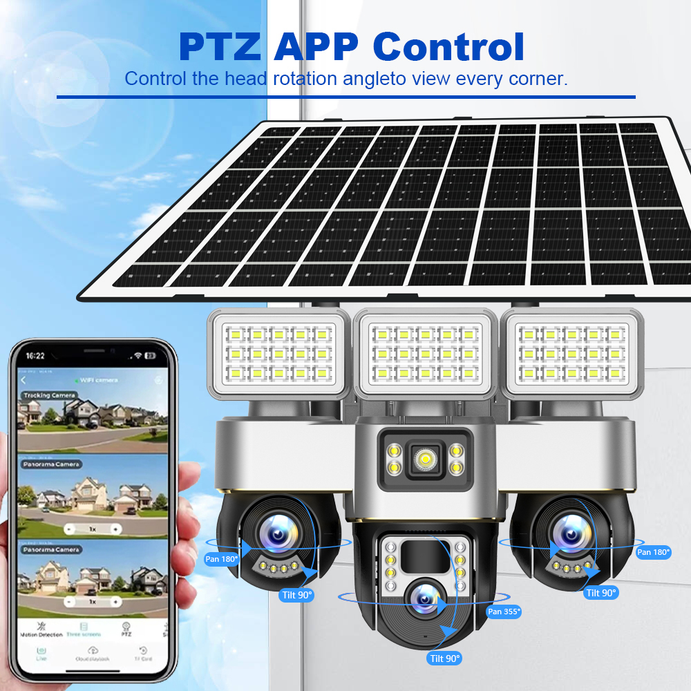 4G Sim Card Camera With Solar  – Solar Panel Tilt Mount recenzja i cena
