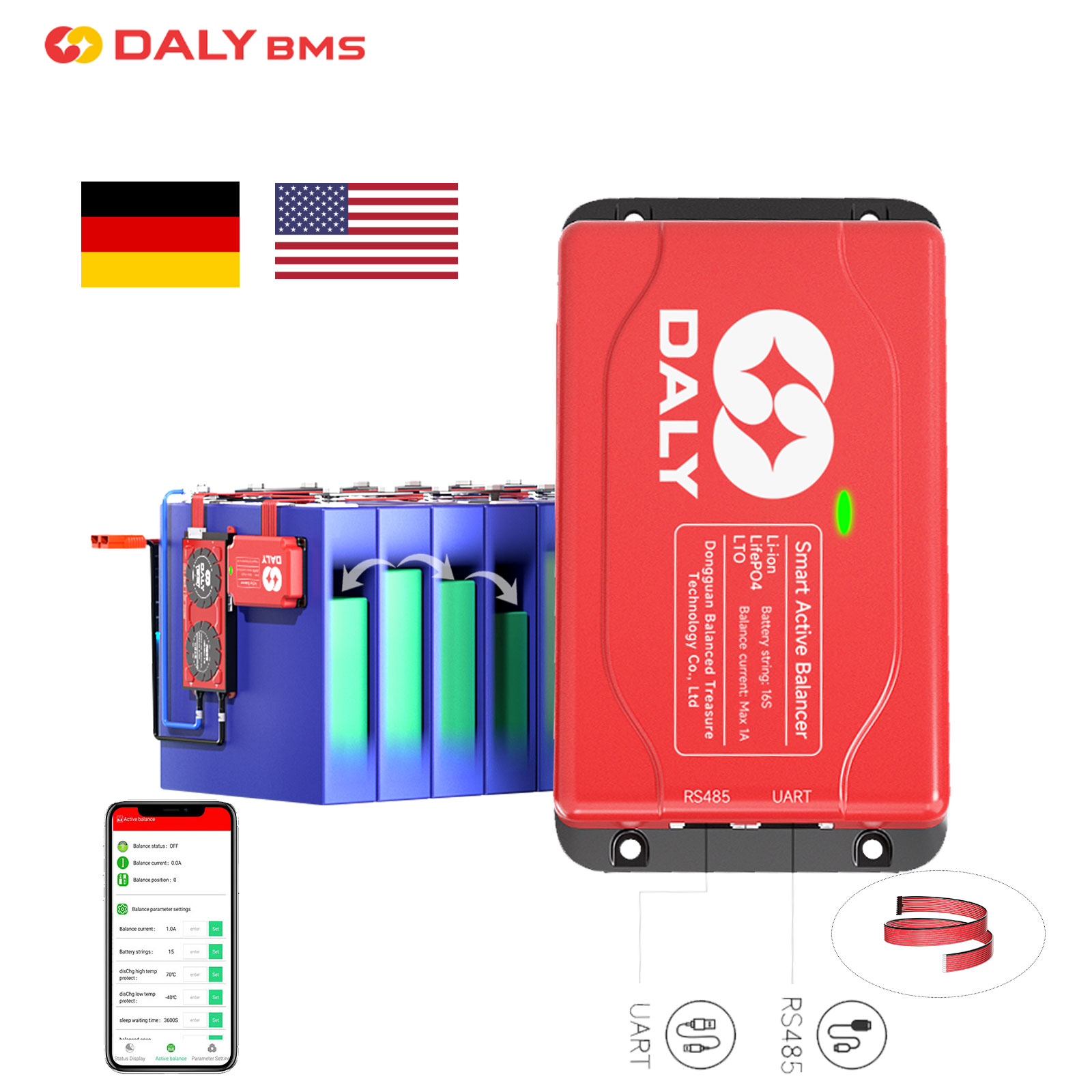 Daly 1A Active Equalizer Balan – Battery Equalizer Balancer recenzja i cena