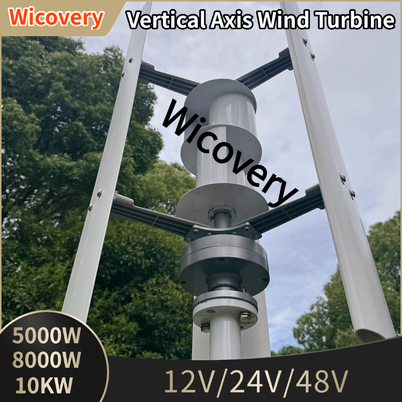 5KW 8KW 10KW Vertical Axis Mag – Wind Solar Hybrid Kit recenzja i cena
