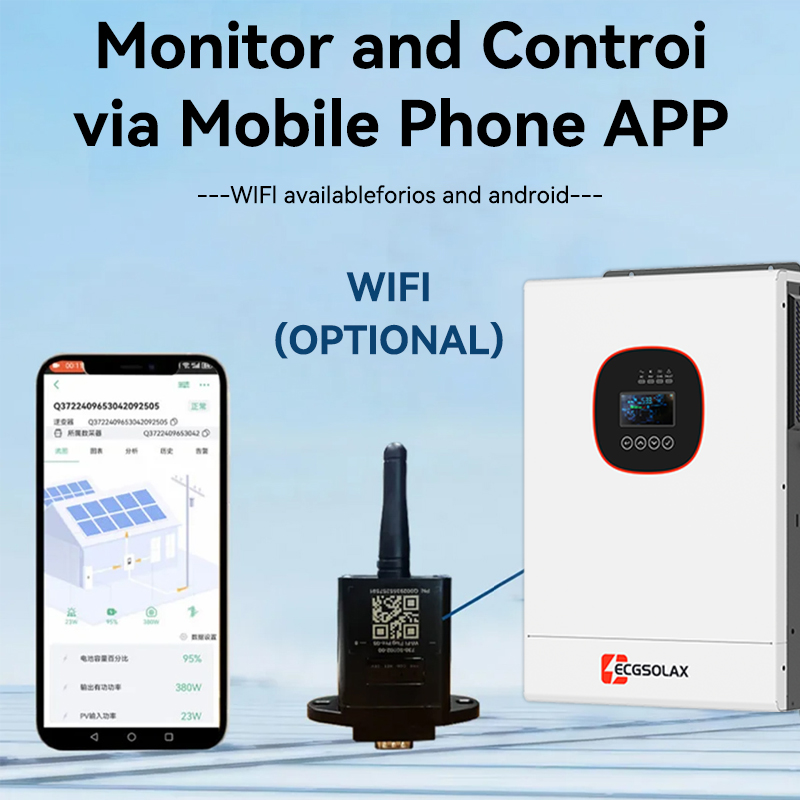 ECGSOLAX 3.6KW Hybrid Solar In – Mppt Charge Controller recenzja i cena