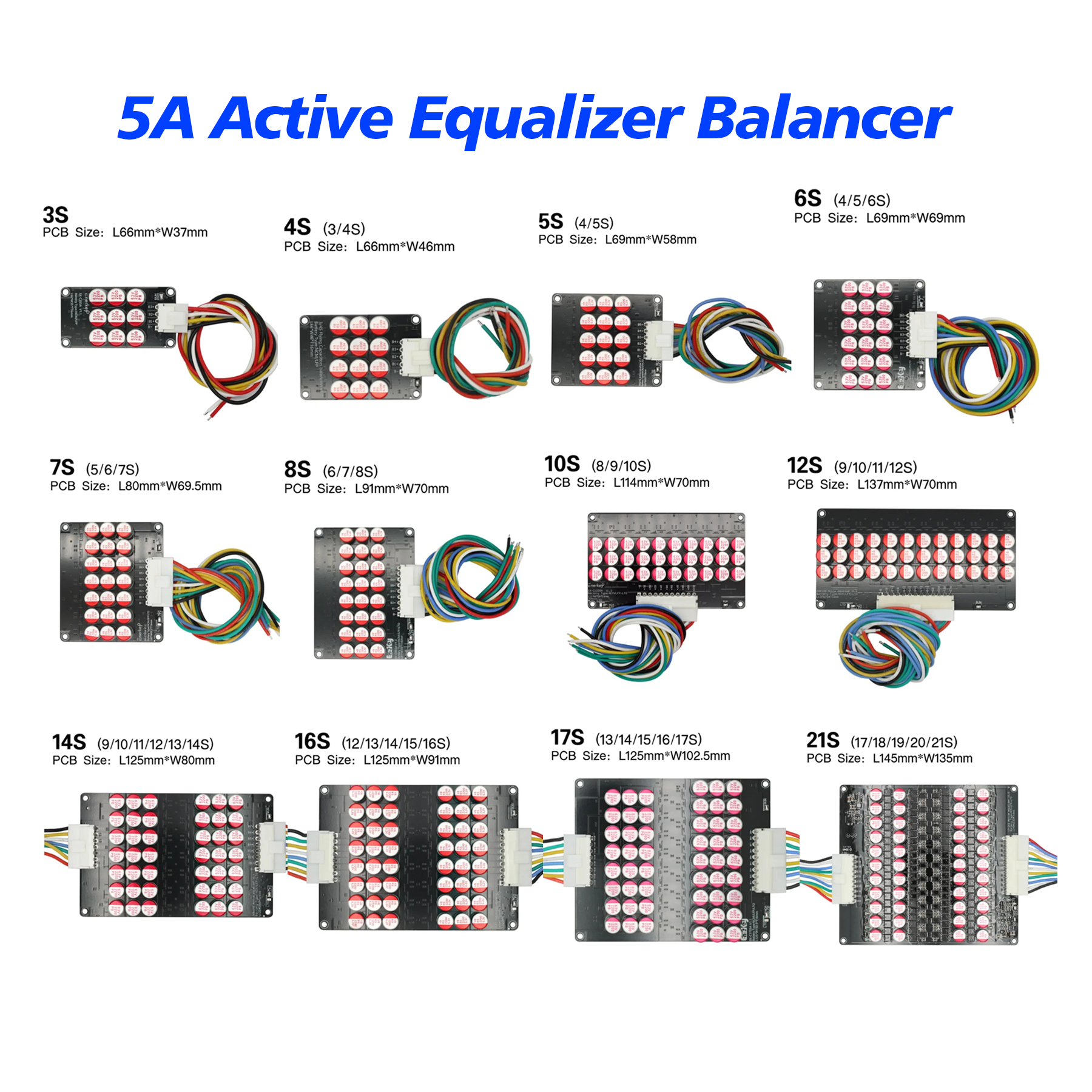 1pcs 5A 3S 4S 5S 6S 7S 8S Acti – Battery Equalizer Balancer recenzja i cena