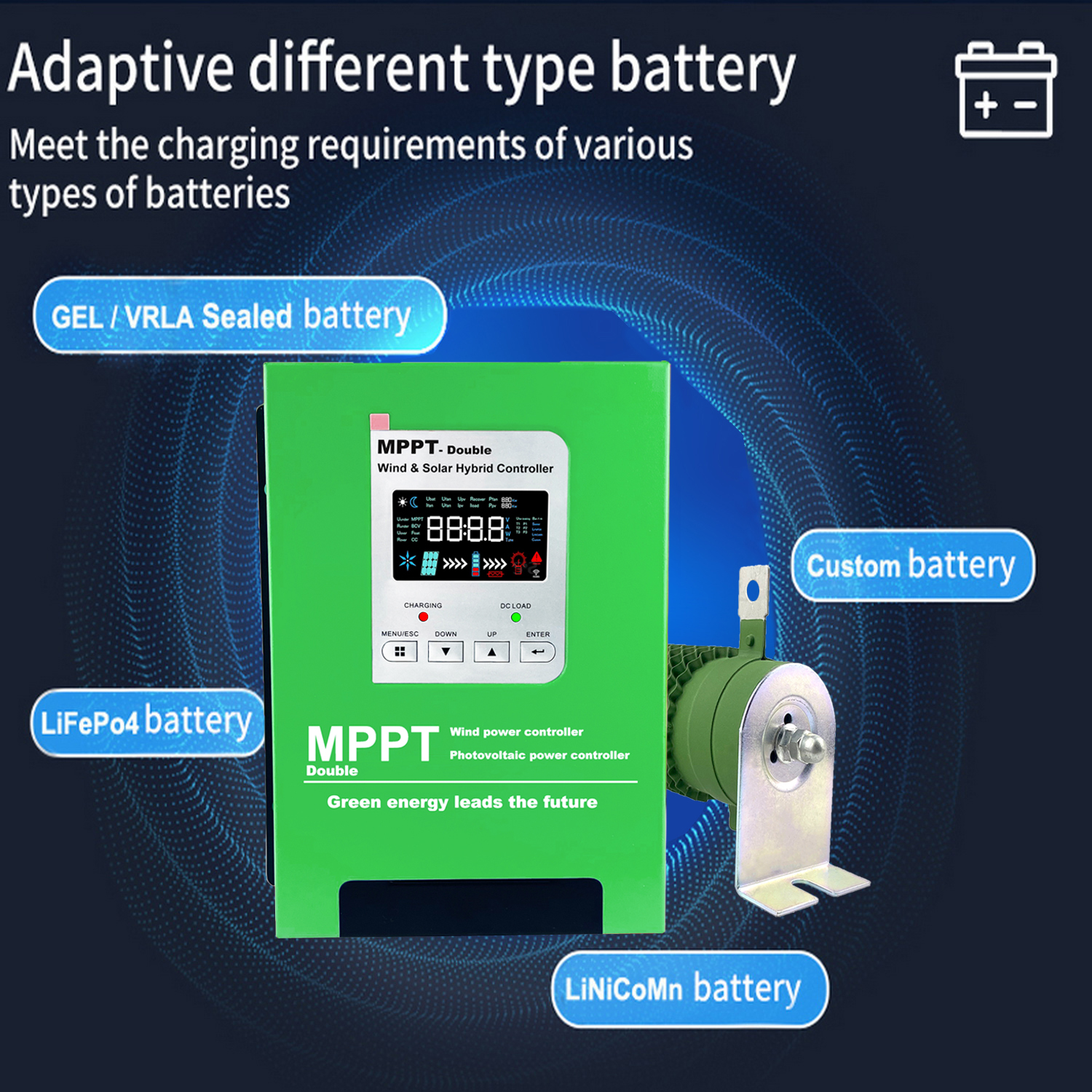 4000W MPPT Wind Solar Hybrid C – Mppt Charge Controller recenzja i cena